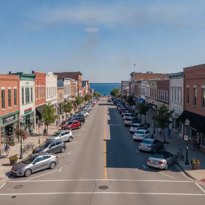 Traverse City homes that fit four to six people